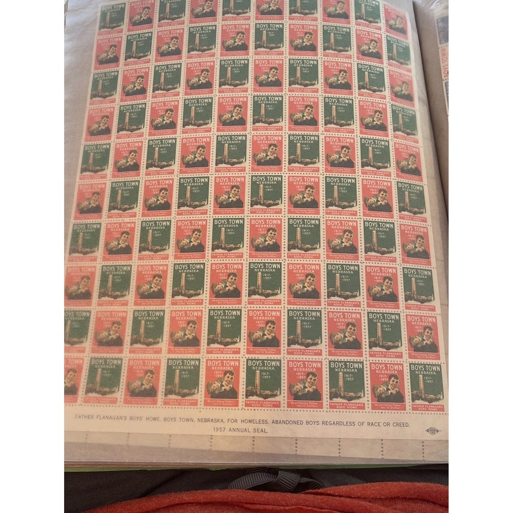Boys Town Nebrasks seals 1917-1956